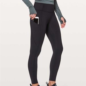 Lululemon FAST AND FREE HIGH-RISE TIGHT
25" *NULUX black size 4